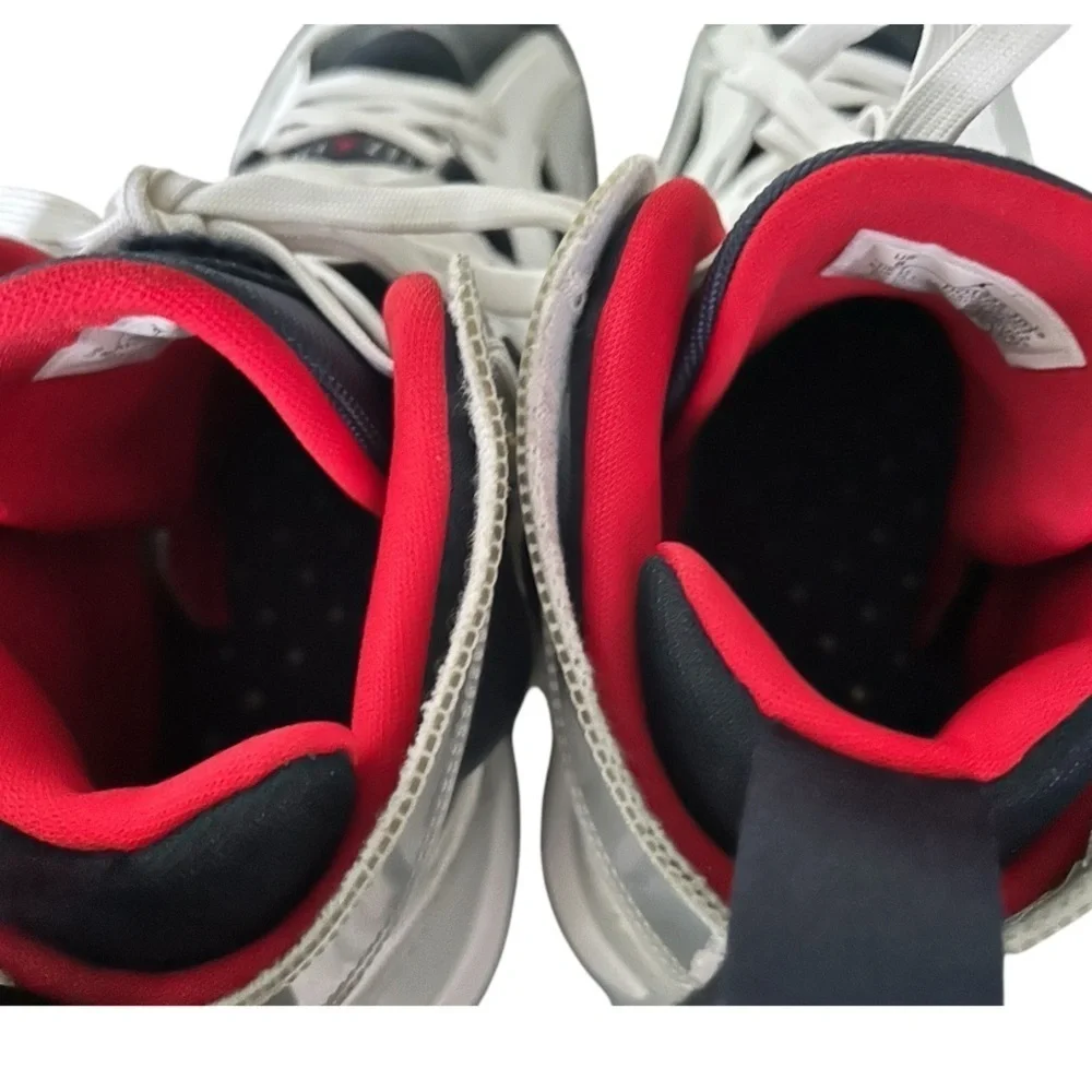 NIKE JORDAN Jumpman XIV Two Trey Olympic Sneakers Leather Mid Tops Men’s Sz 8 EC